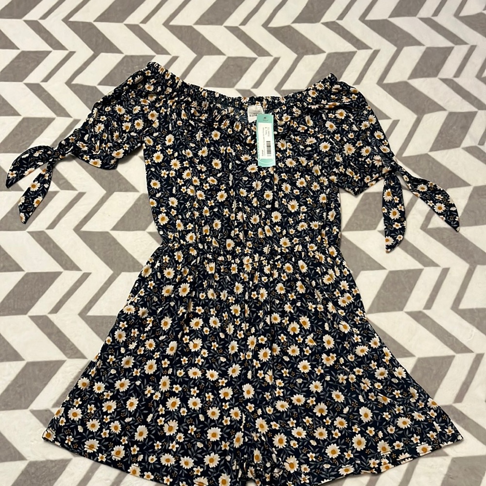 NWT - Kaileigh Off the shoulder romper